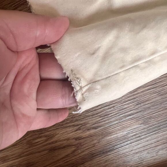 We the free free people suede cream pants size - Picture 4 of 4